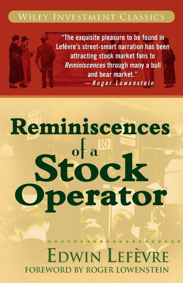 Reminiscences of a Stock Operator Front Page